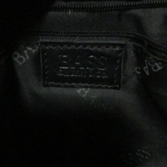 Bass leather small handbag. Vintage. Missing straps to attach. - Picture 3 of 5